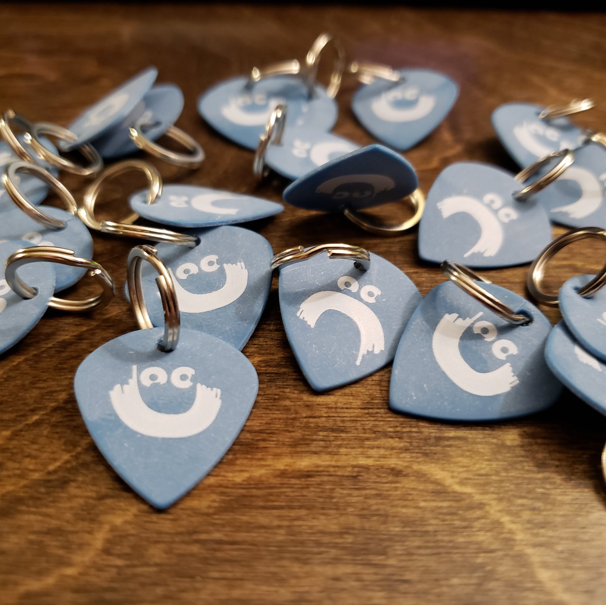 Guitar Pick Keychain